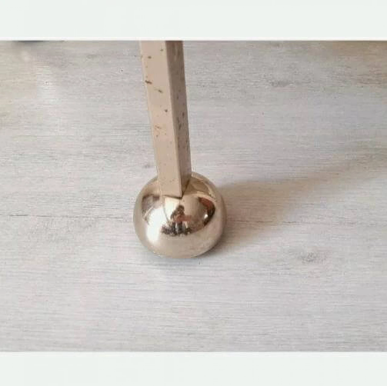 Bar trolley with glass top by Allegri, 70s 1153612