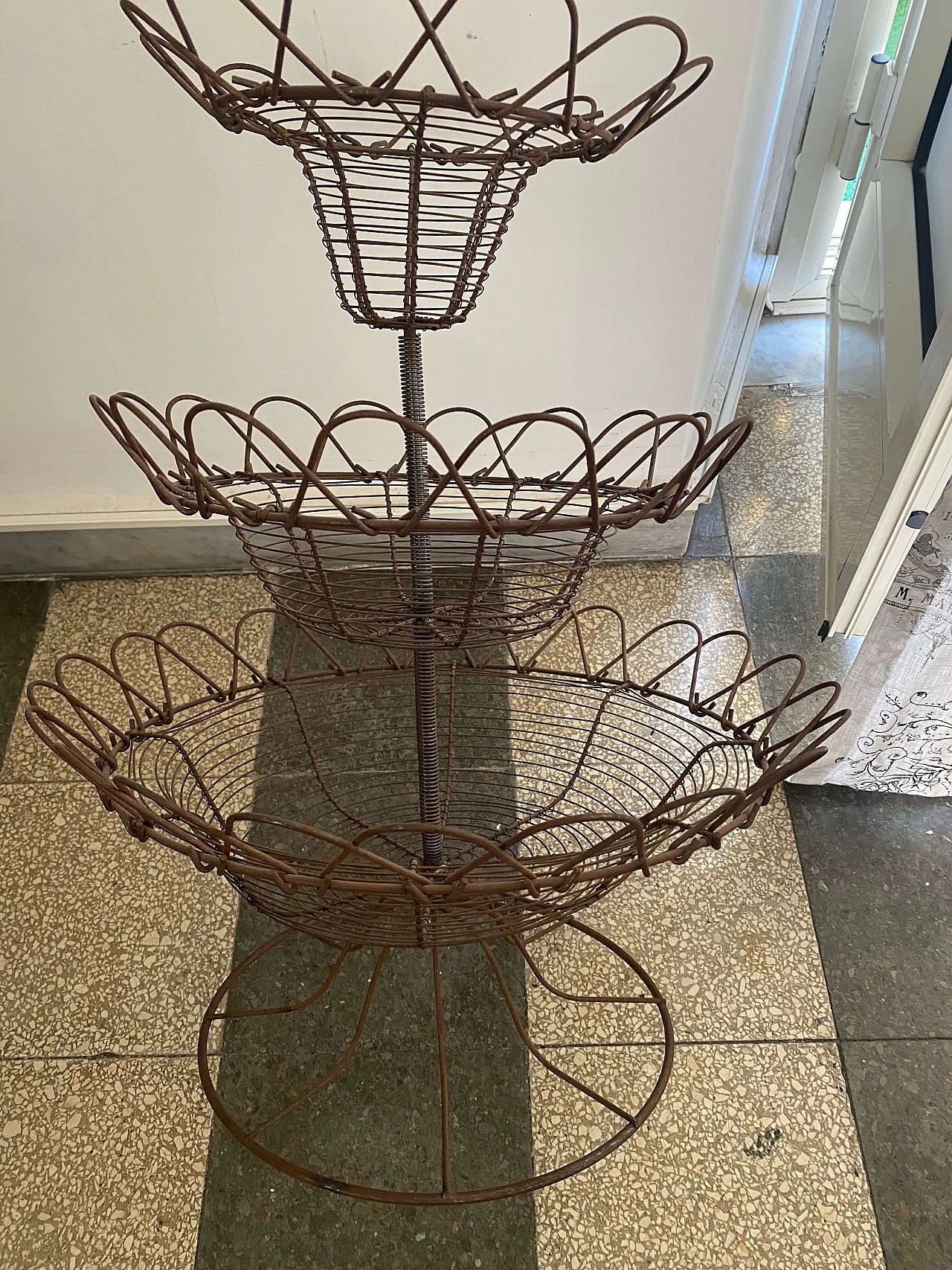 Wire fruit stand Mondo by Paola Navone for Cappellini 1153930