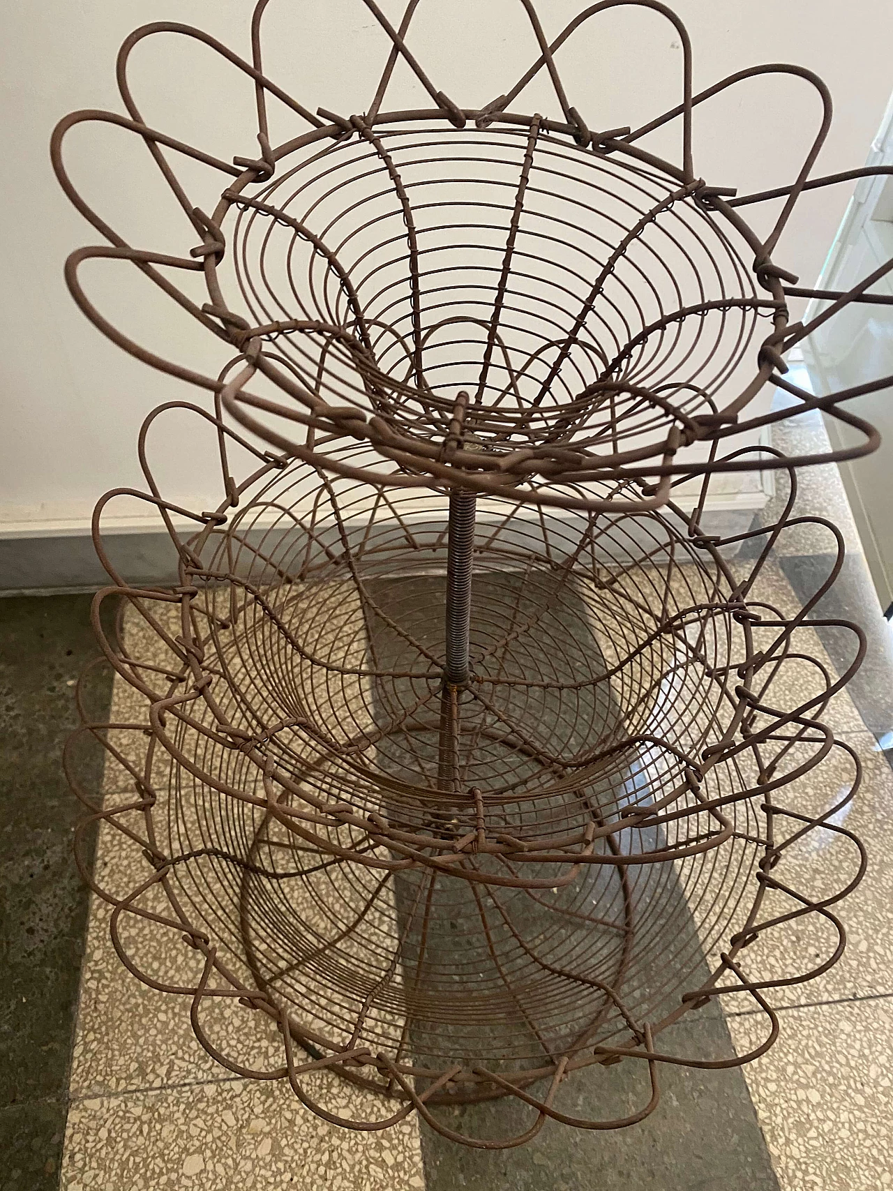 Wire fruit stand Mondo by Paola Navone for Cappellini 1153931