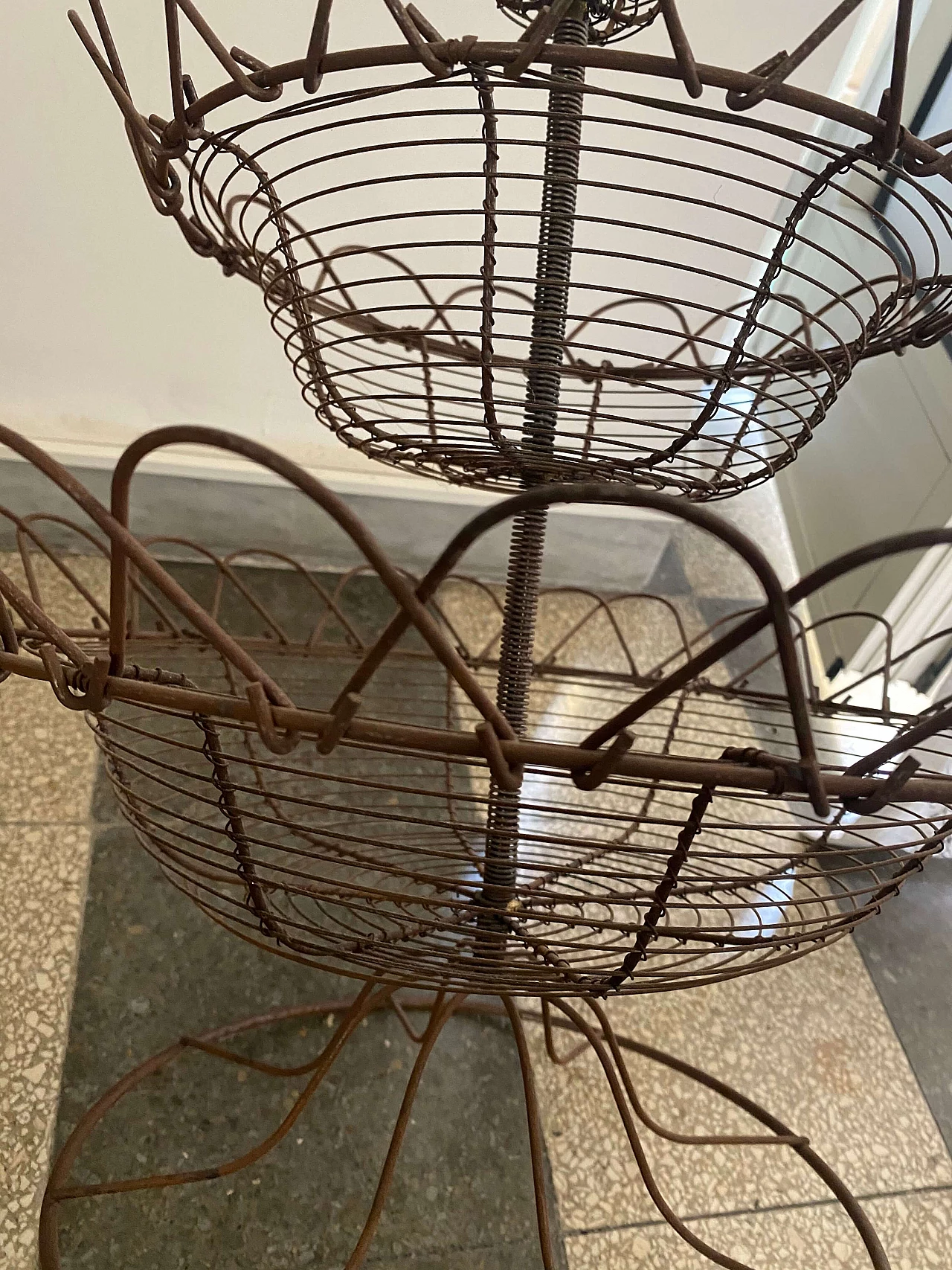 Wire fruit stand Mondo by Paola Navone for Cappellini 1153936