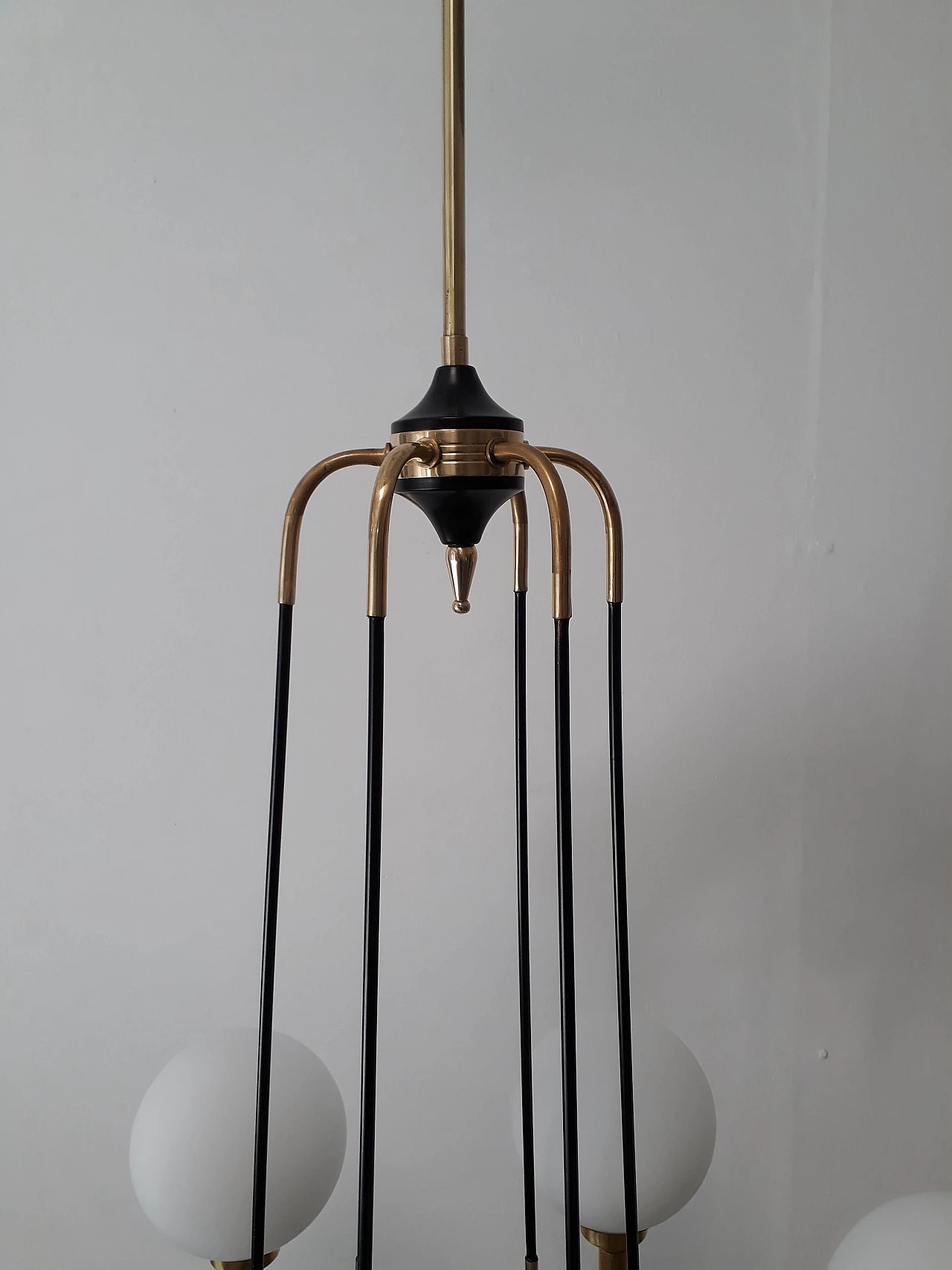 Lampadario di Stilnovo, a 6 luci 1154035