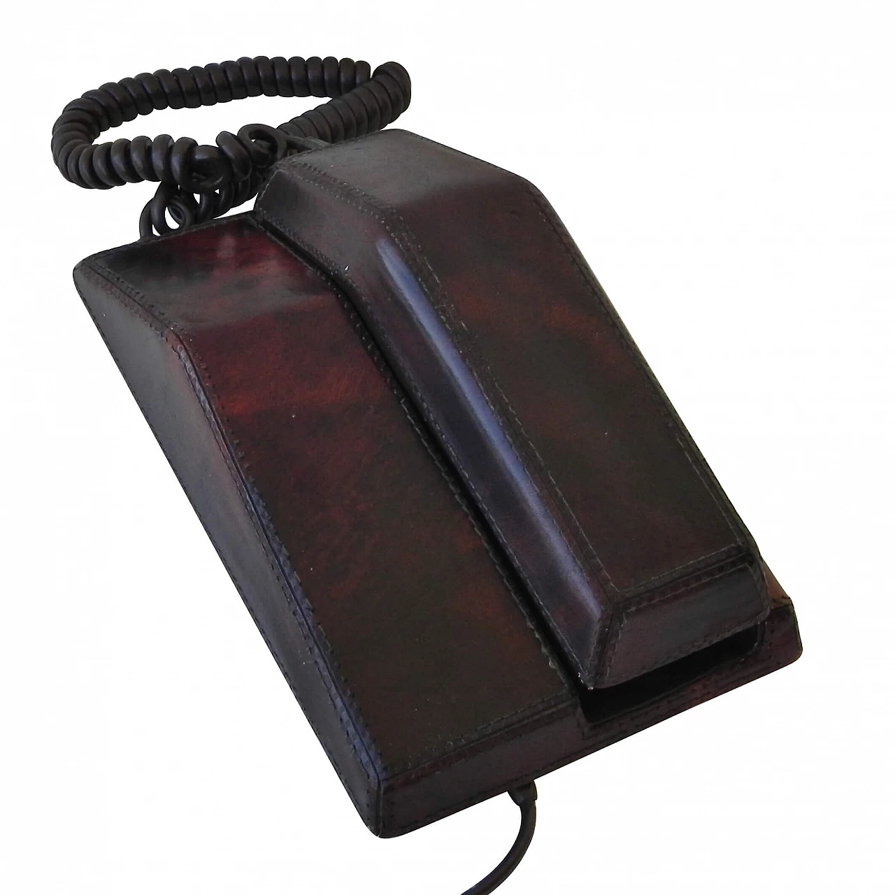 Contempora phone covered in leather, 70s 1154169