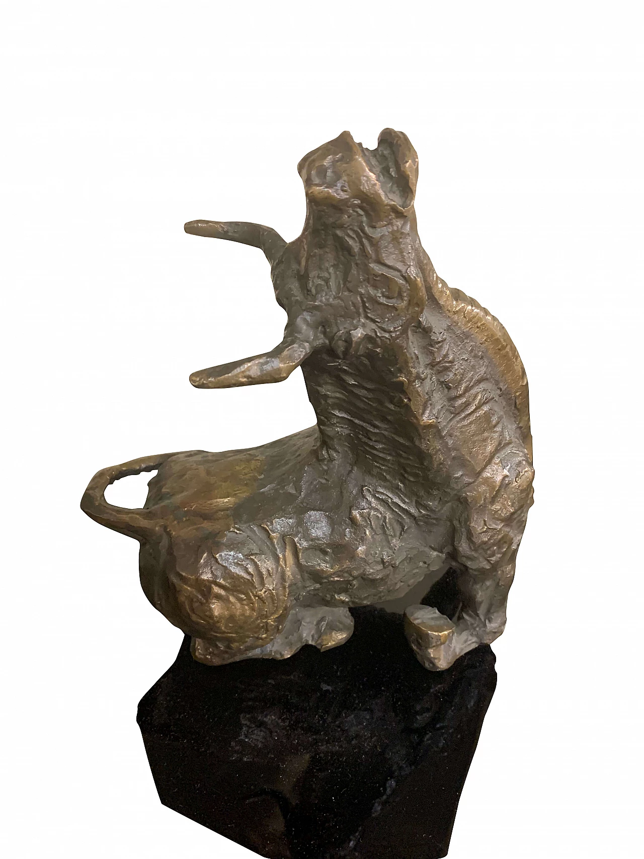 Scultura in bronzo di Toro, anni '40 1154172