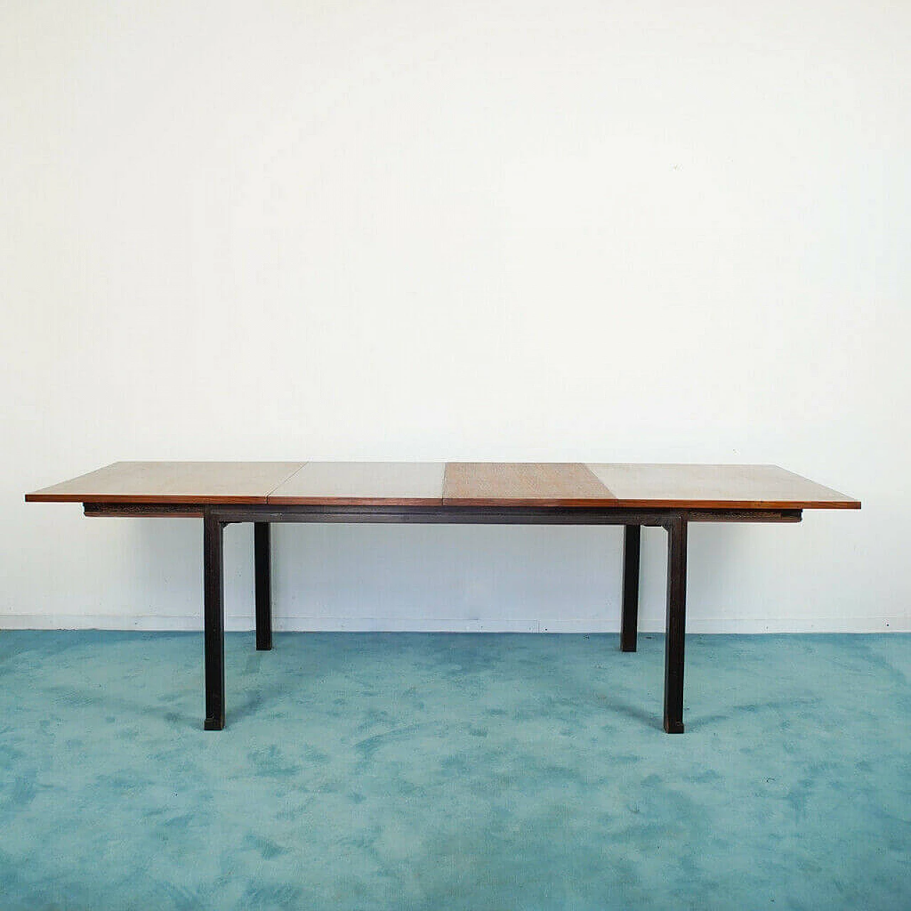 Dining table with 4 chairs by Angelo Mangiarotti, 60's 1154423