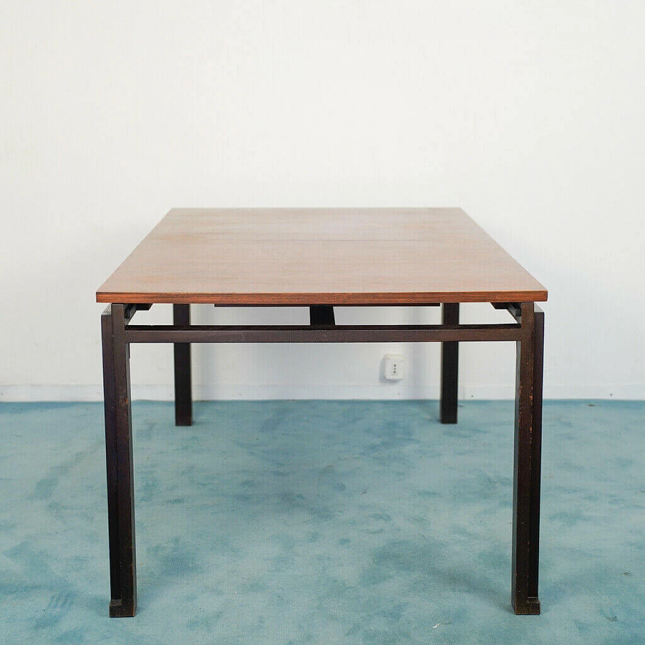 Dining table with 4 chairs by Angelo Mangiarotti, 60's 1154424