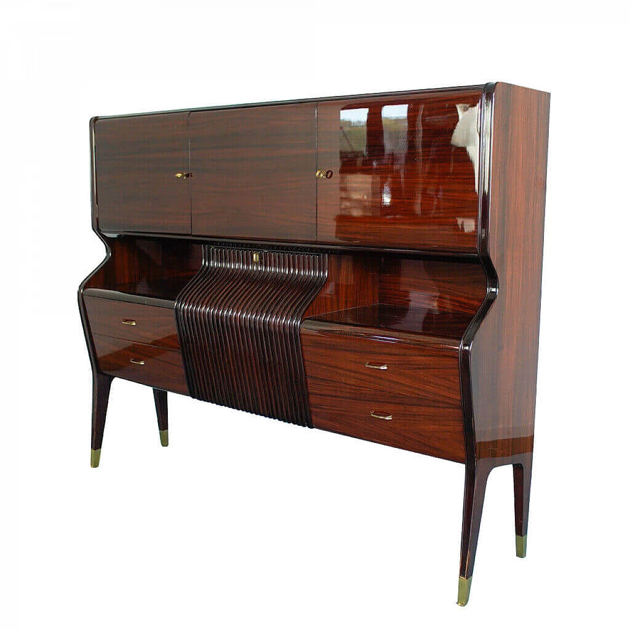 Credenza in palissandro di Osvaldo Borsani, anni '40 1154597