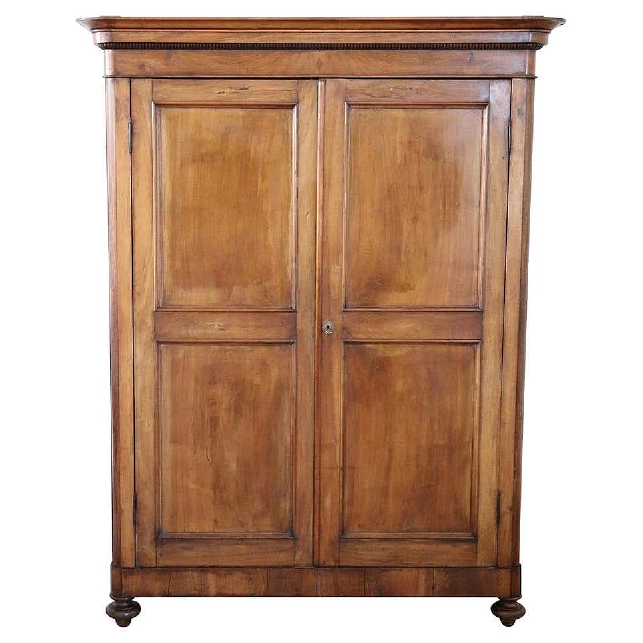 Armadio antico in noce massello Carlo X, prima metà sec XIX 1154656