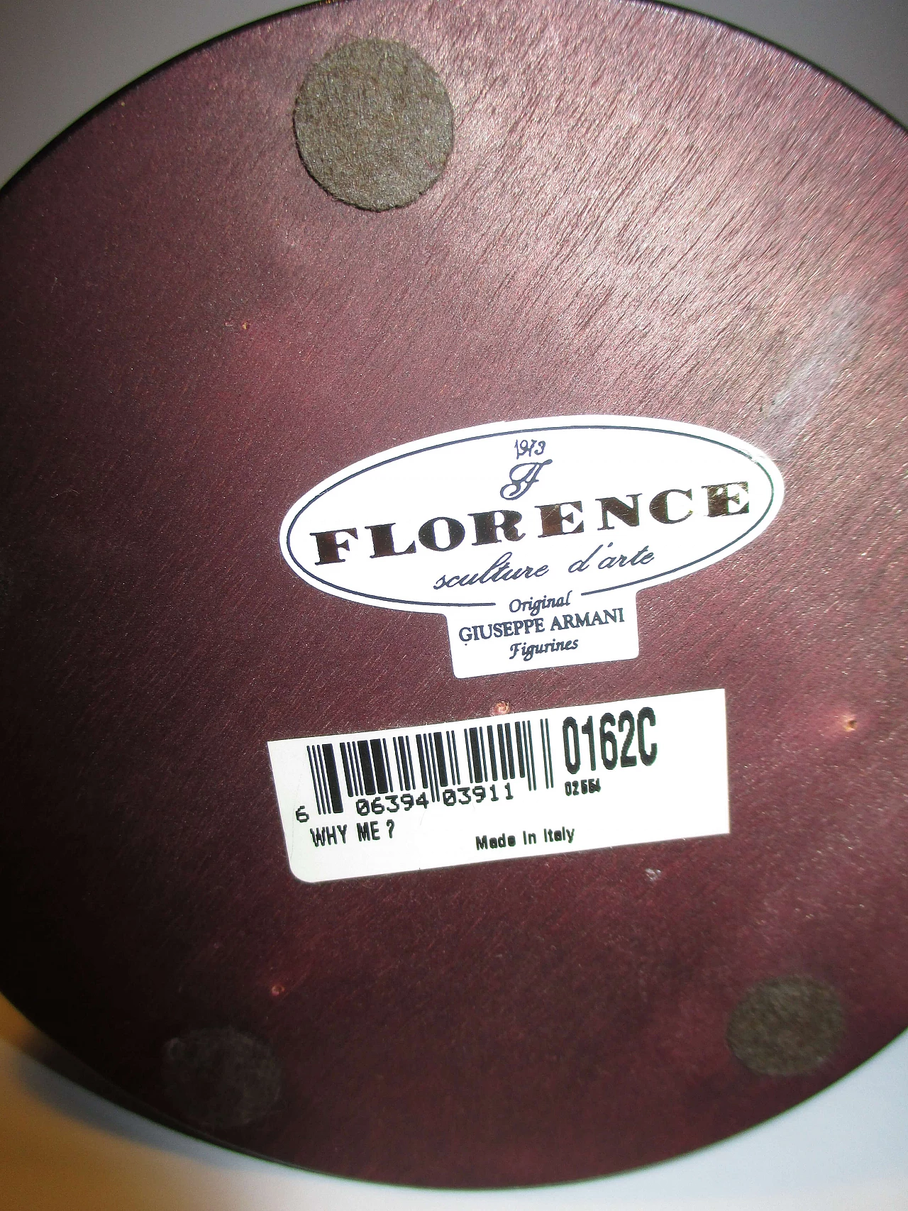 Statuette of Giuseppe Armani in ceramic 1154717