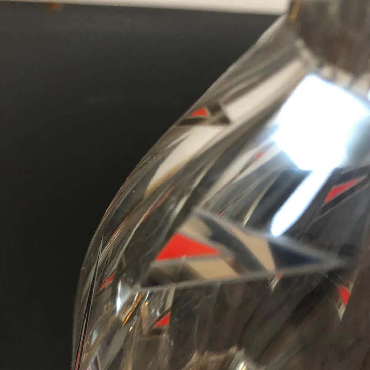 Bottiglia di cristallo Art Déco, anni '30 1155020