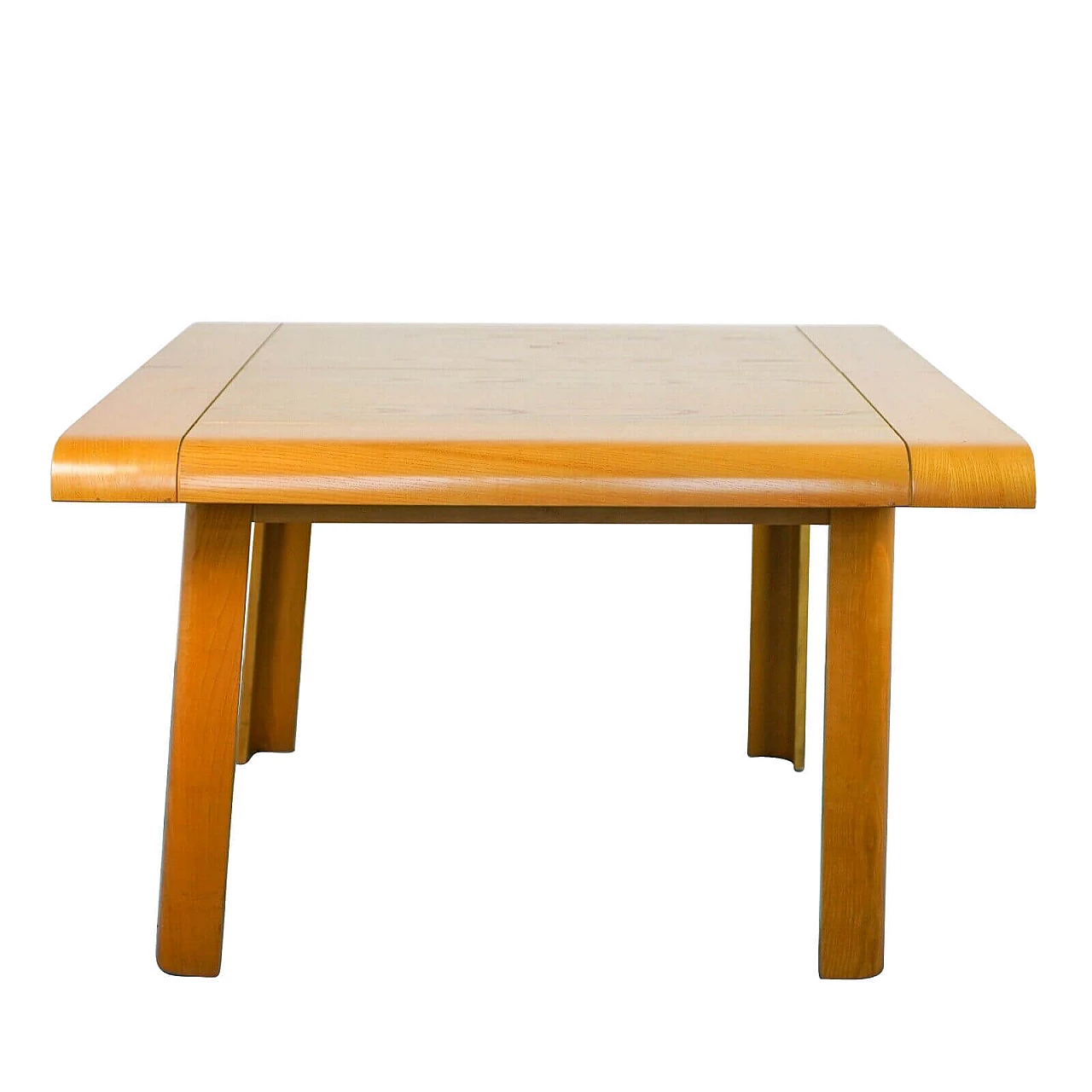 Tavolo da pranzo allungabile in acero, anni '70 1155033