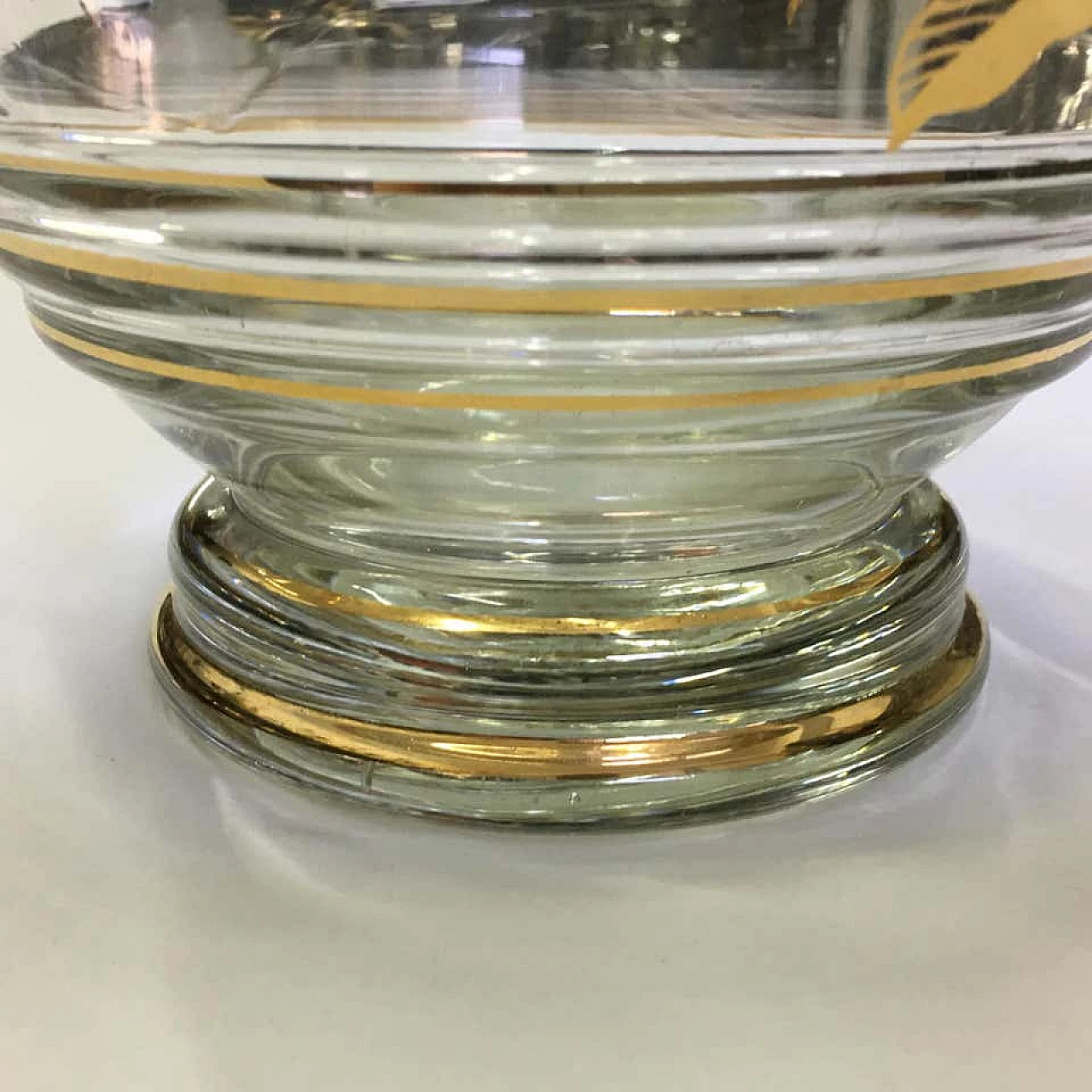 Set di vetro per ciliegie sotto spirito, anni '50 1155040