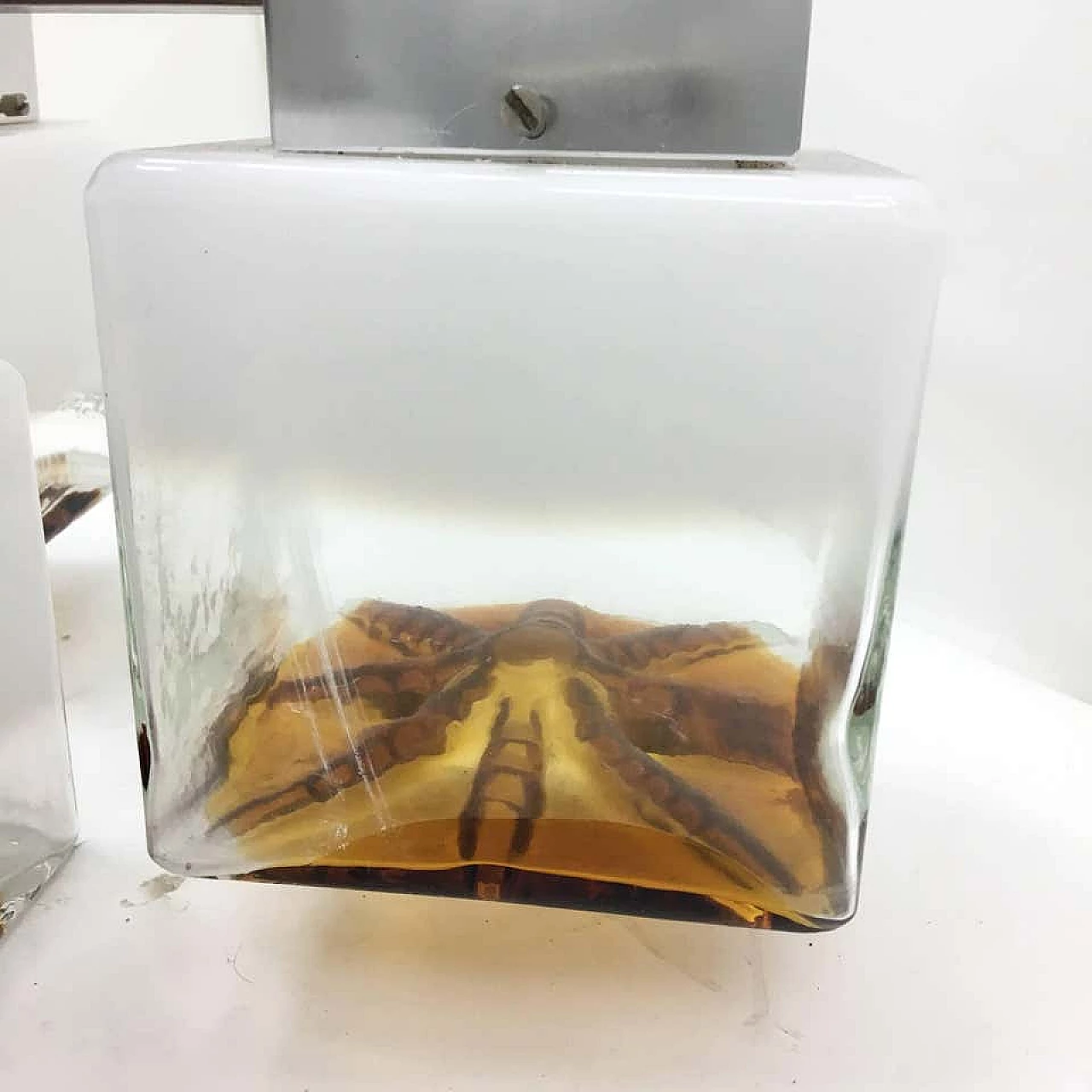 Cubic Chandelier designed by Gaetano Sciolari for Mazzega, 1970s 1155069