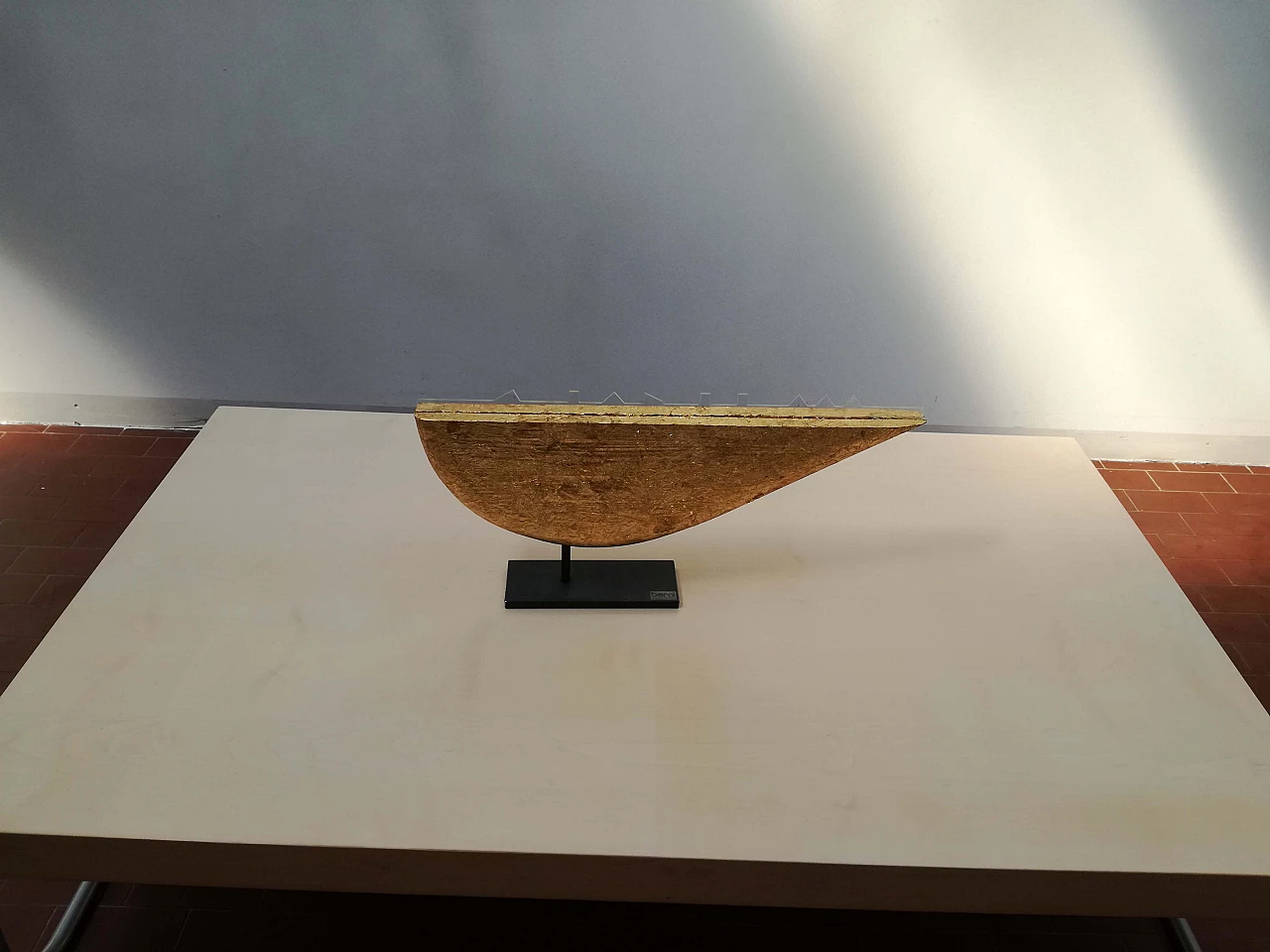 Scultura Skyline in foglia oro di Valter Berni 1155259