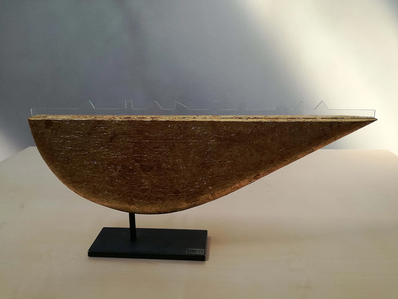 Scultura Skyline in foglia oro di Valter Berni 1155262