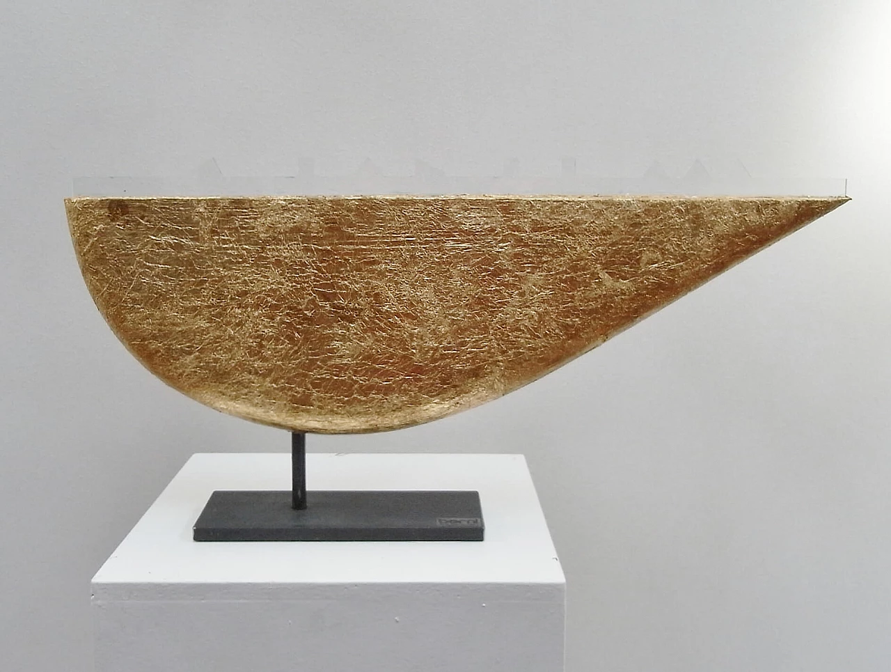 Scultura Skyline in foglia oro di Valter Berni 1155264