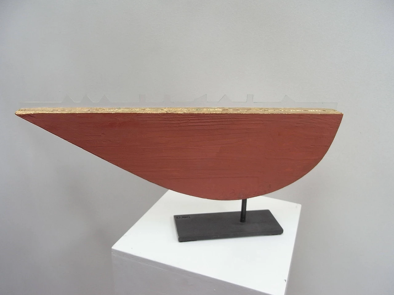 Scultura Skyline in foglia oro di Valter Berni 1155270