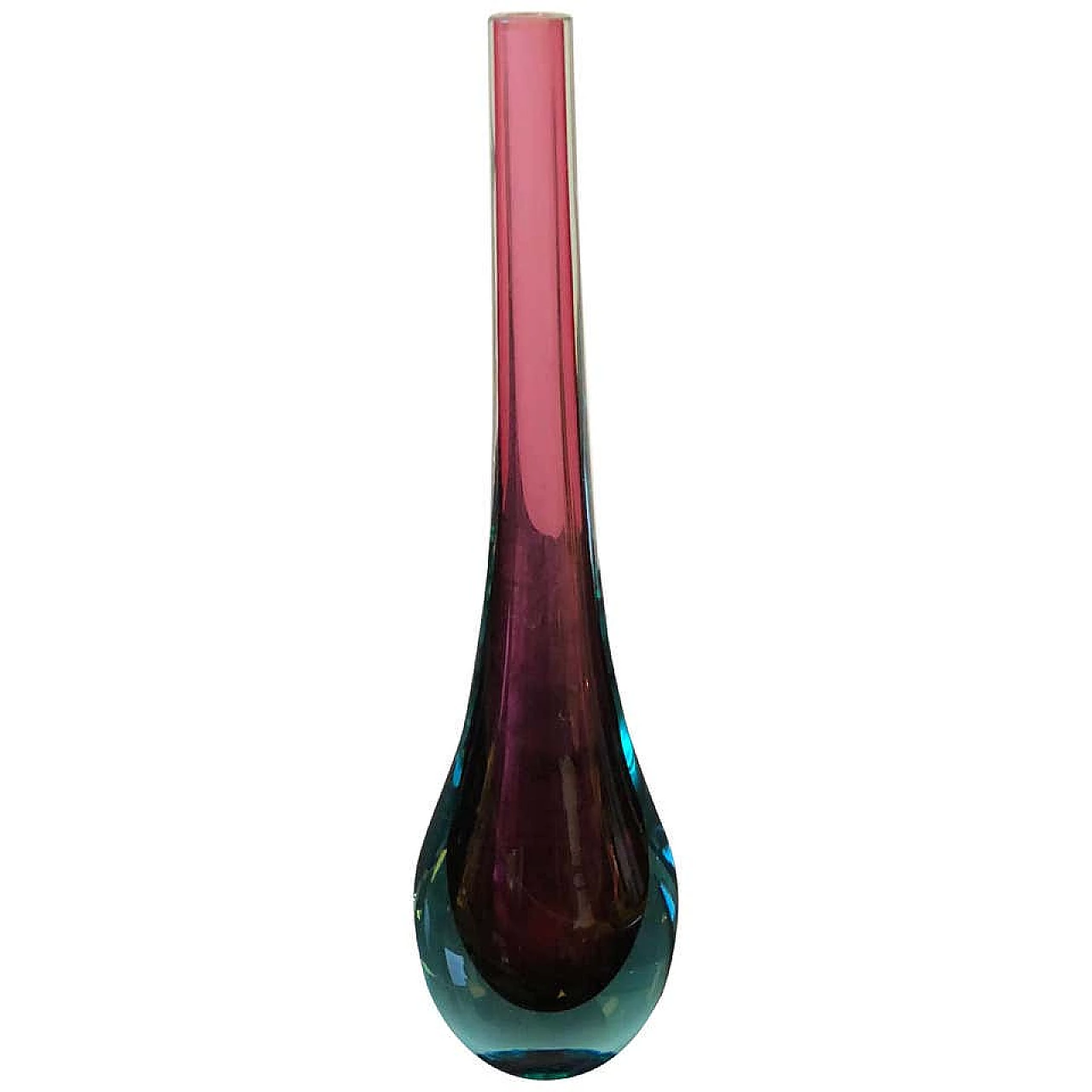 Submerged Murano Glass Vase, 70's 1155319