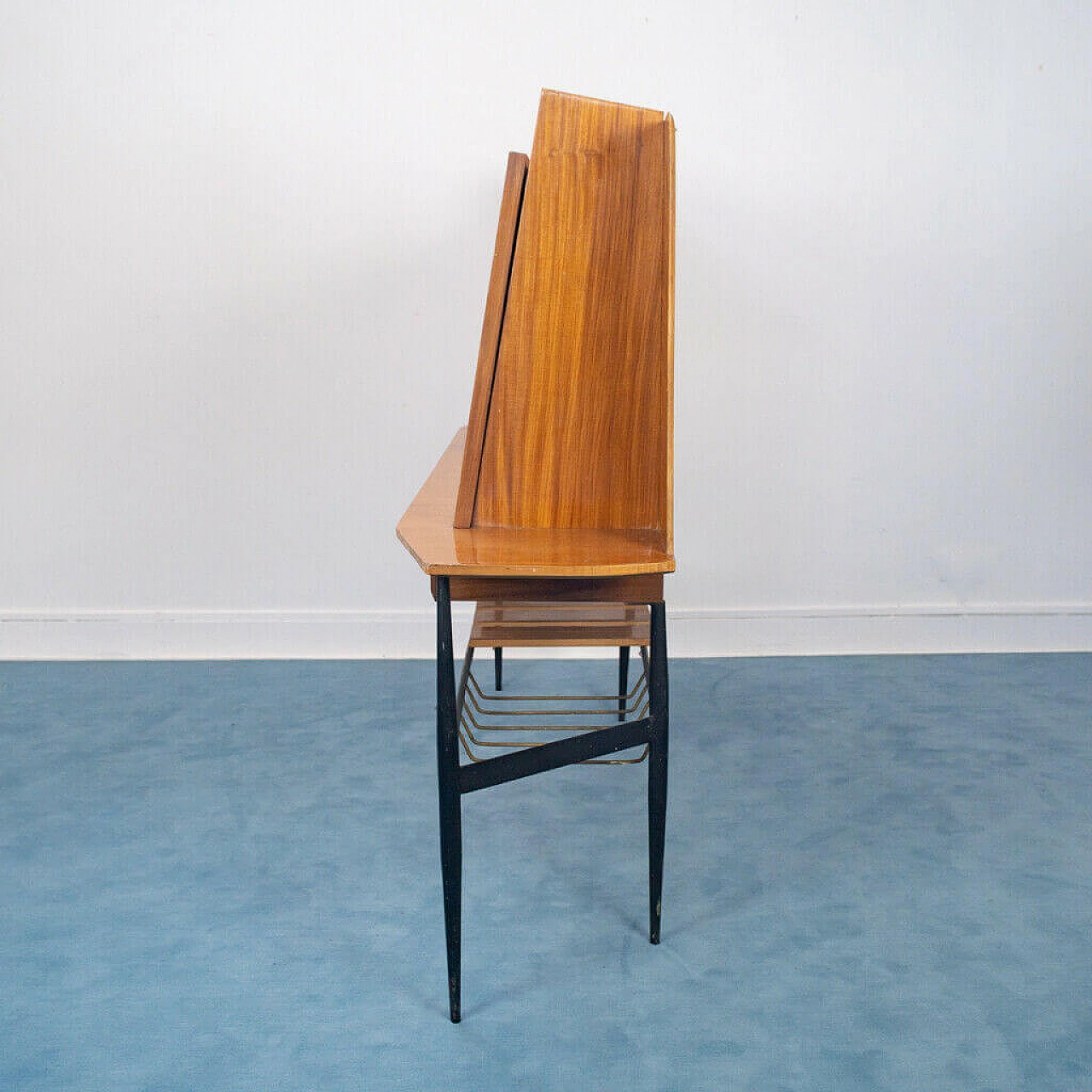 Wood and metal sideboard, 1950's 1155329