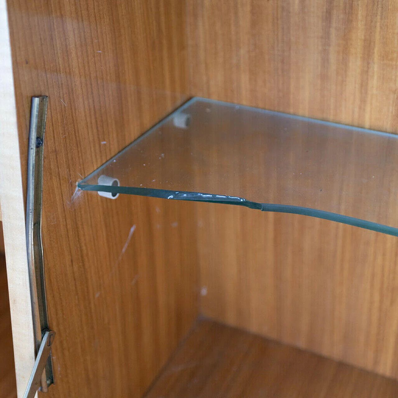 Wood and metal sideboard, 1950's 1155335