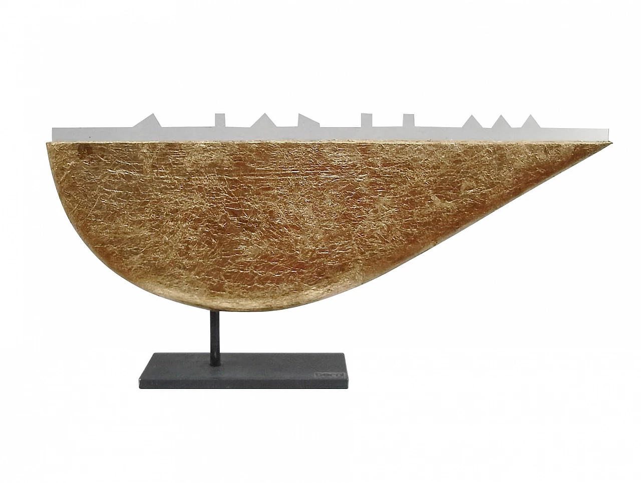 Scultura Skyline in foglia oro di Valter Berni 1155413