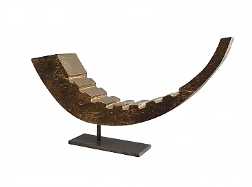 Scultura aratro di Berni Valter