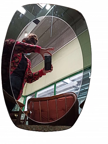 Specchio di Cristal Art, anni '60