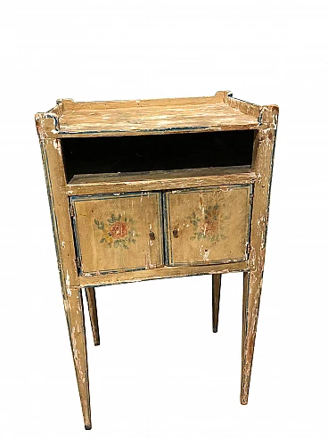 Wooden side table, 18th century