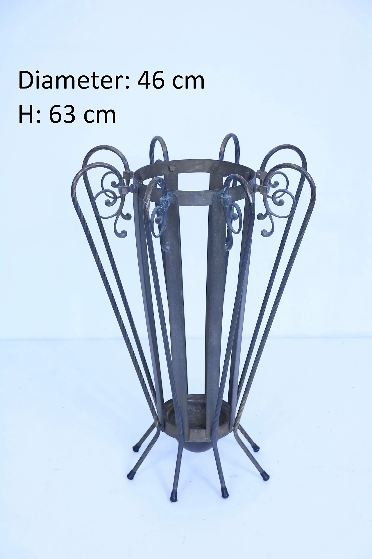 Brass umbrella stand, 50s 1155637