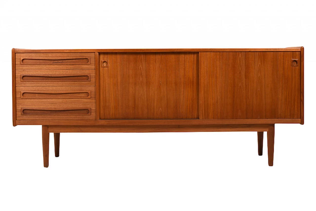 Credenza danese in teak di Johannes Andersen 1156937