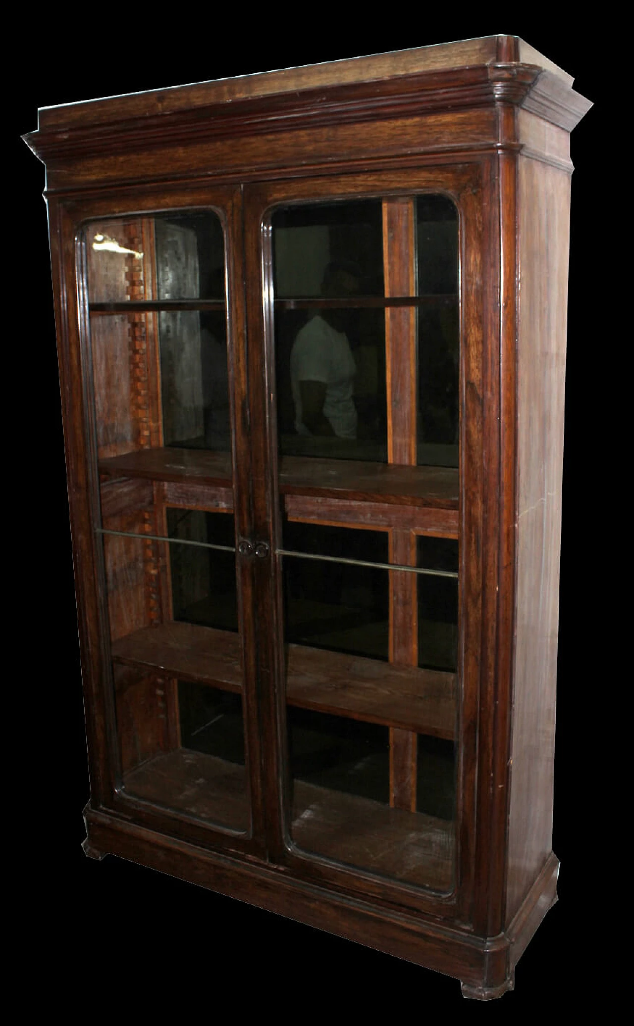 Neapolitan two-door bookcase, '800 1157573