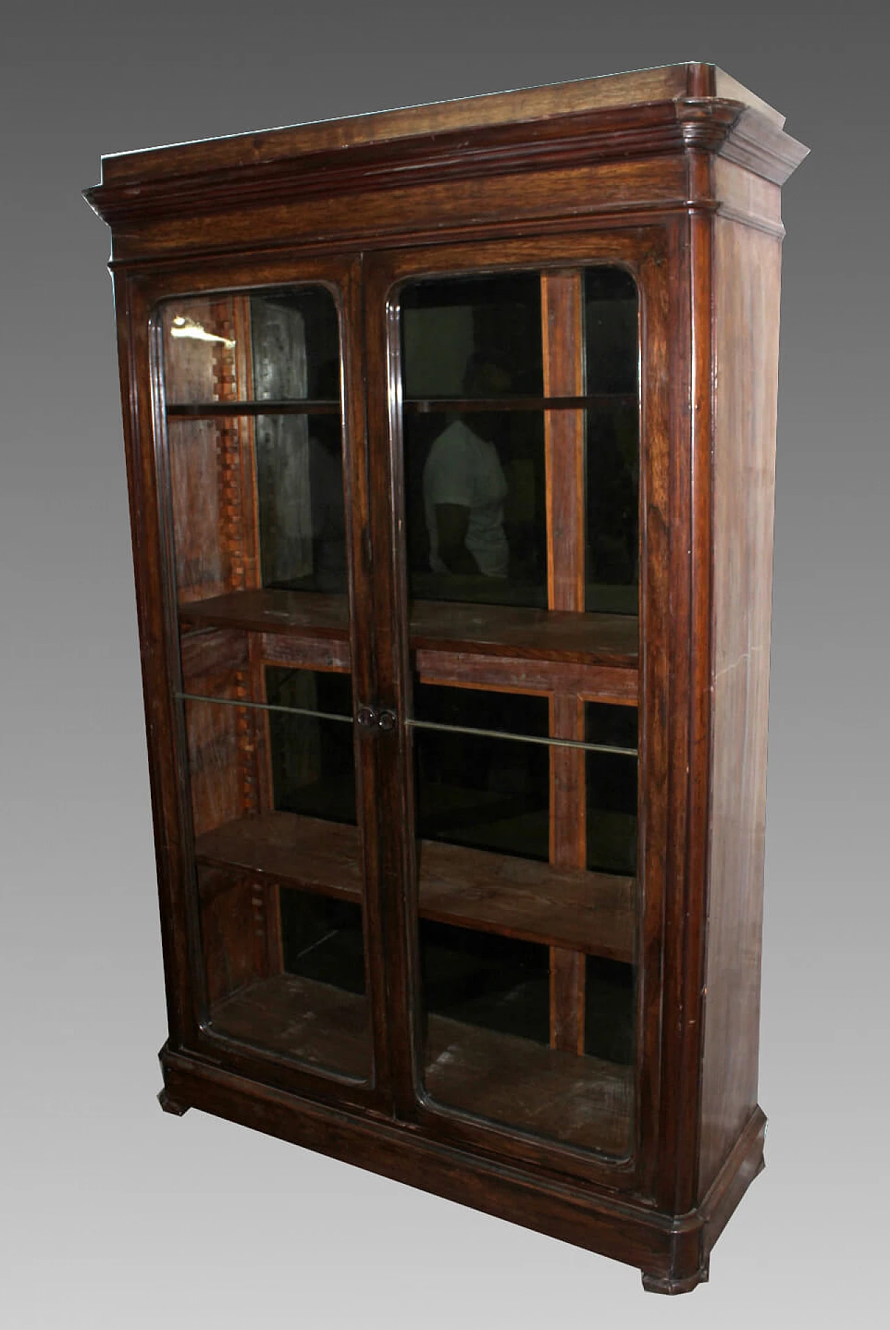 Neapolitan two-door bookcase, '800 1157574