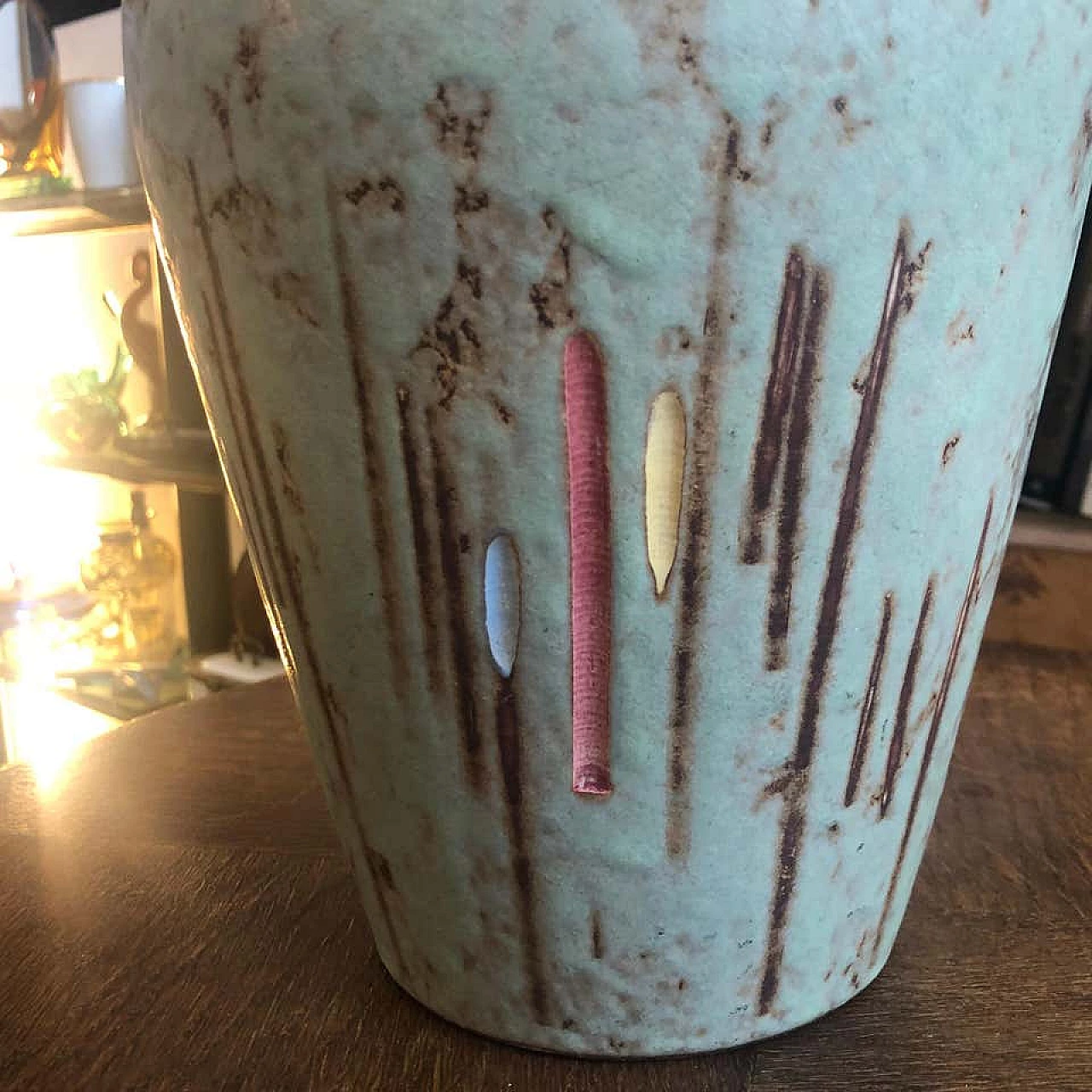 Modernist pottery vase Scheurich, 1960s 1157615