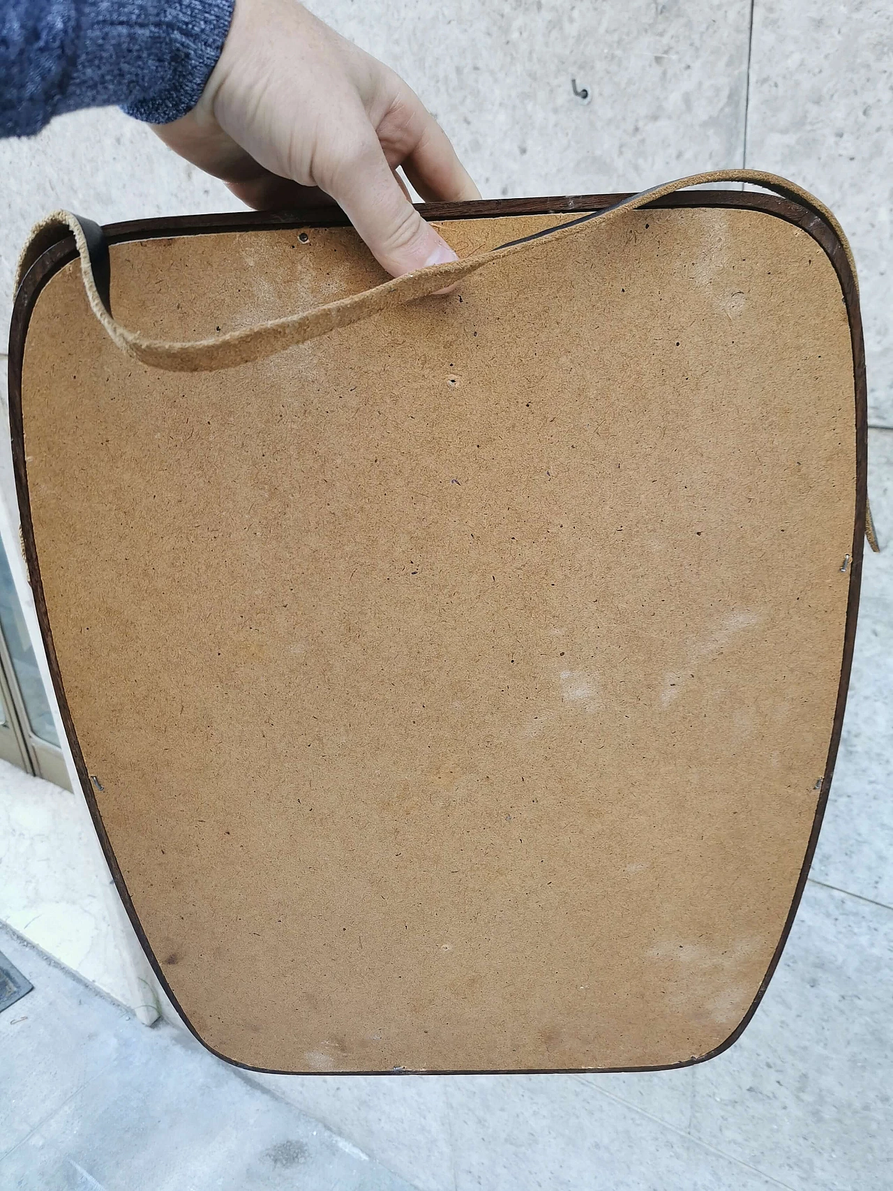 Specchio in teak di Pendersen e Hansen, anni '60 1157745