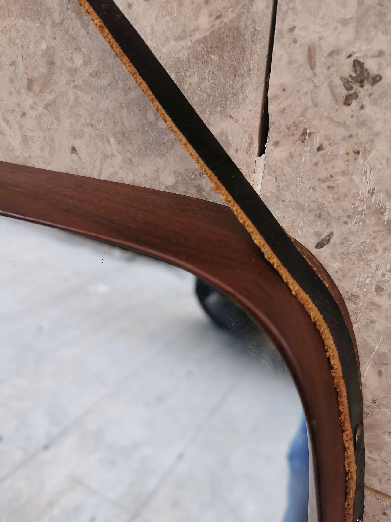 Specchio in teak di Pendersen e Hansen, anni '60 1157760