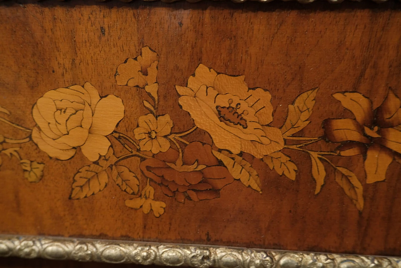 English walnut briar display case, half of the 19th century 1158100