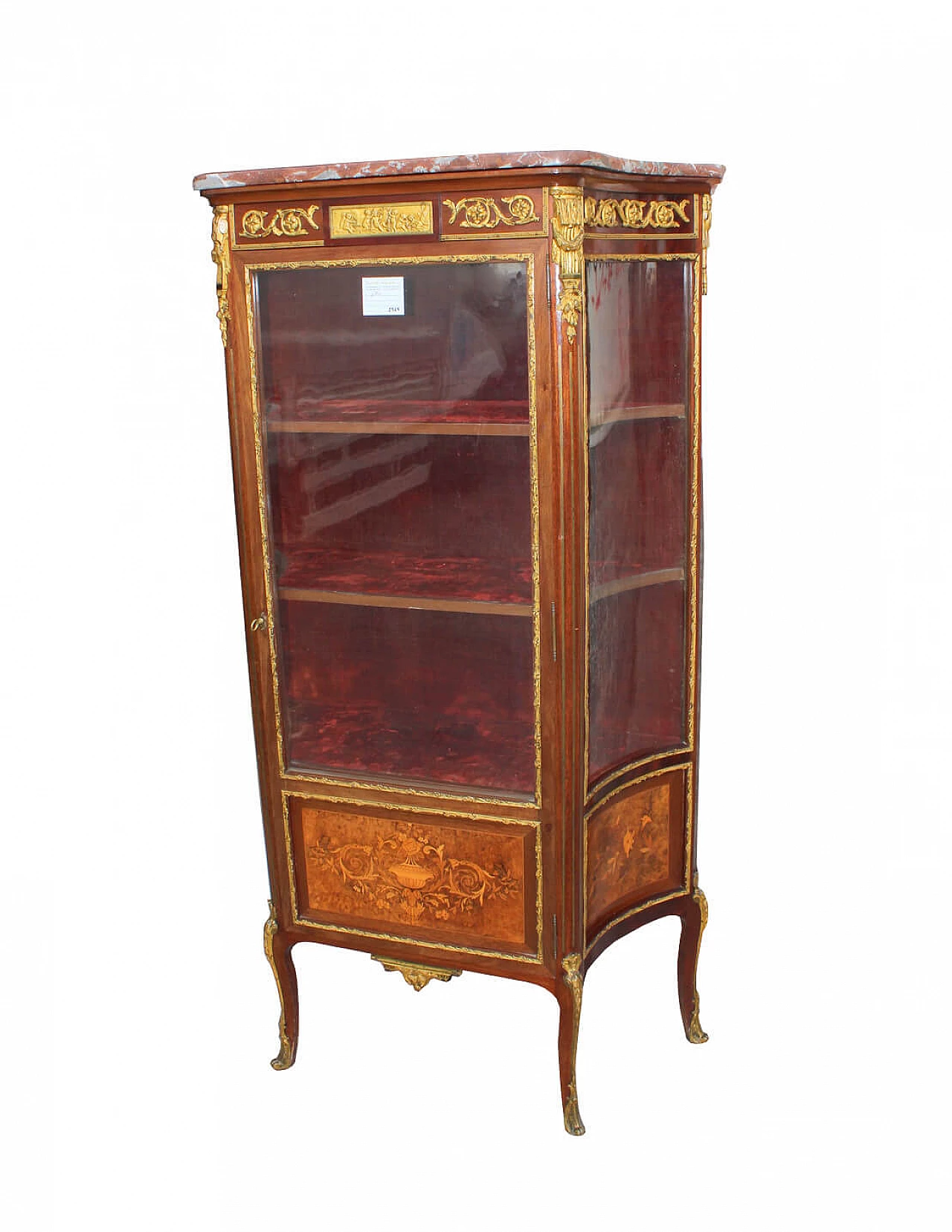 Vetrina Francese intarsiata, '800 1158115