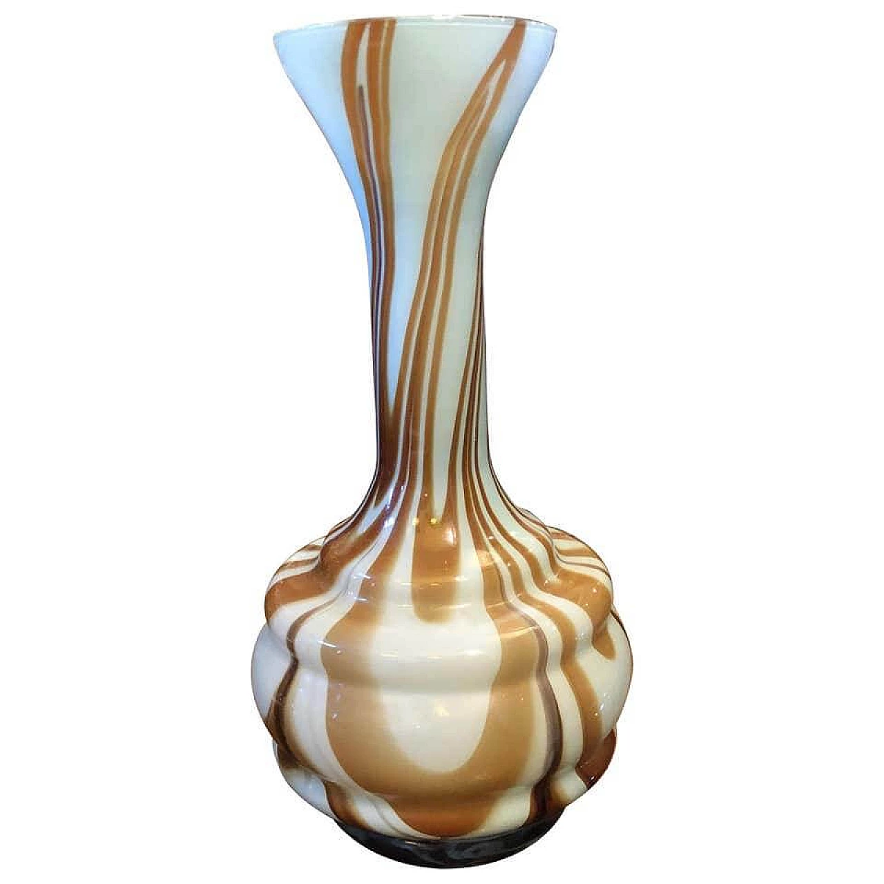 Opaline glass vase by Carlo Moretti, 70s 1158501