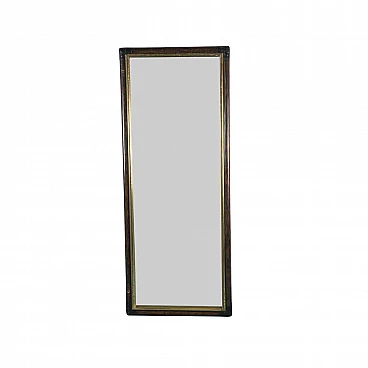 Mirror with bamboo frame, 70's