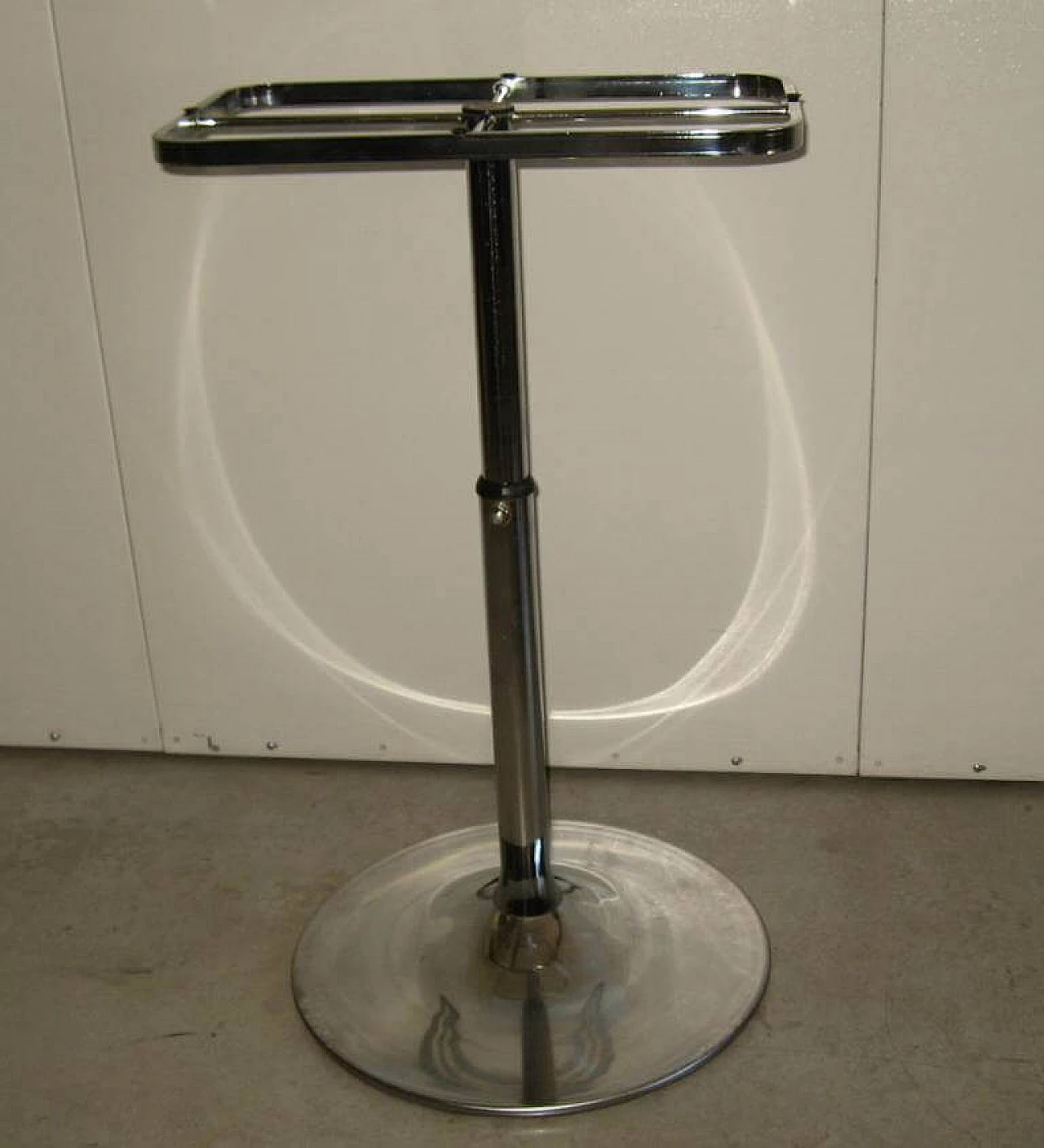 Steel and glass coffee table by Allegri Parma, 70's 1158687