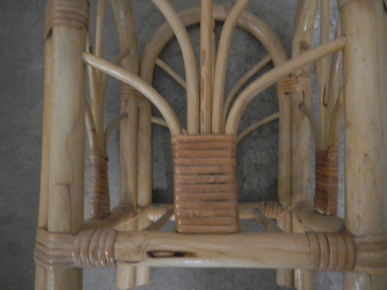 Wicker flower stand, 1970's 1158755