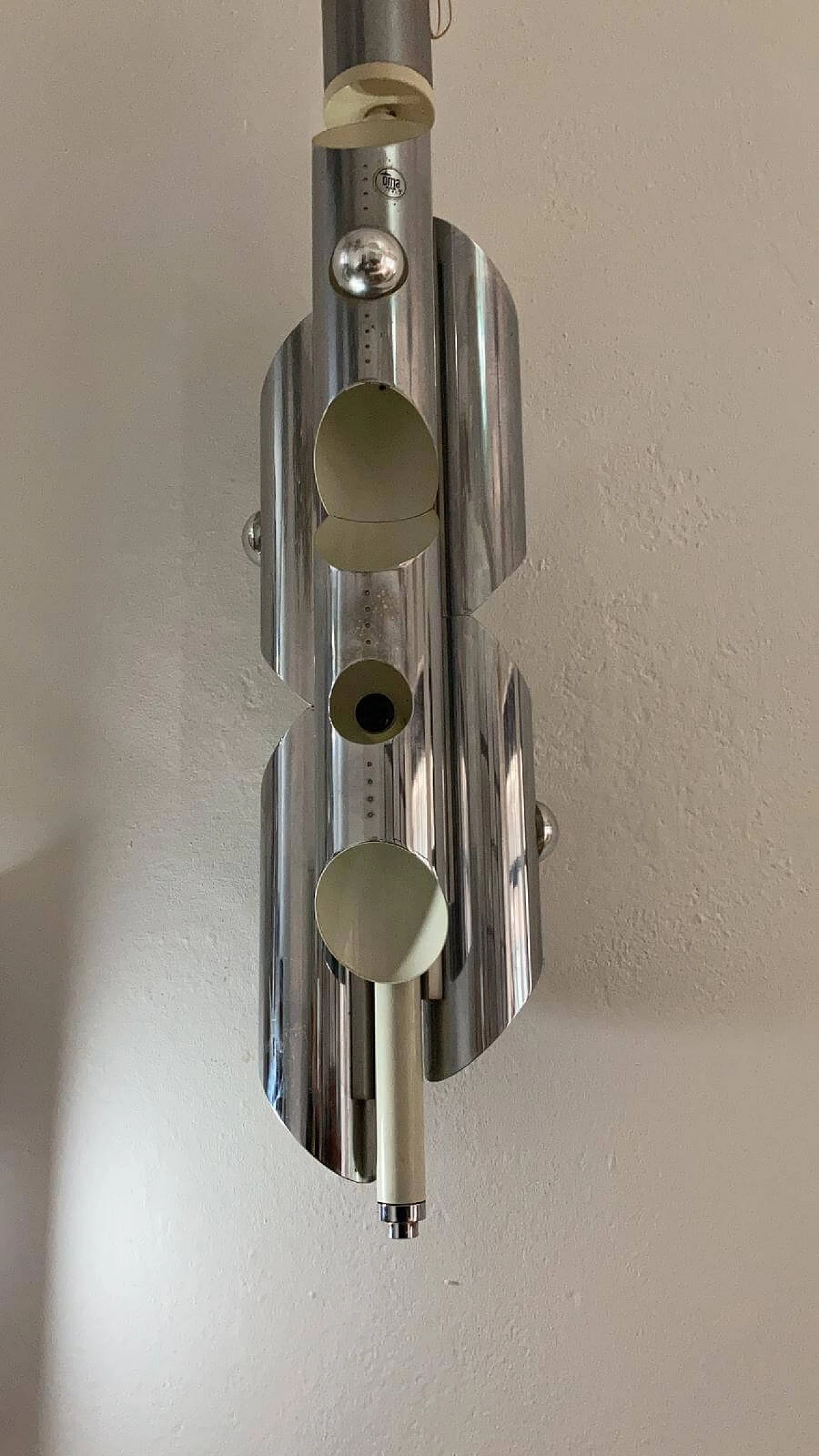 Coppia di lampadari e 3 appliques di Oma Illuminazione, anni '60 1158796