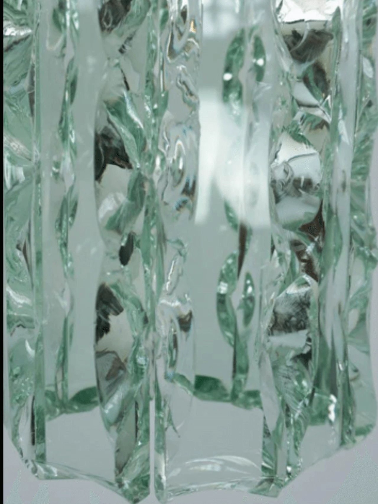 Lampadario nello stile di Max Ingrand, anni '70 1158971