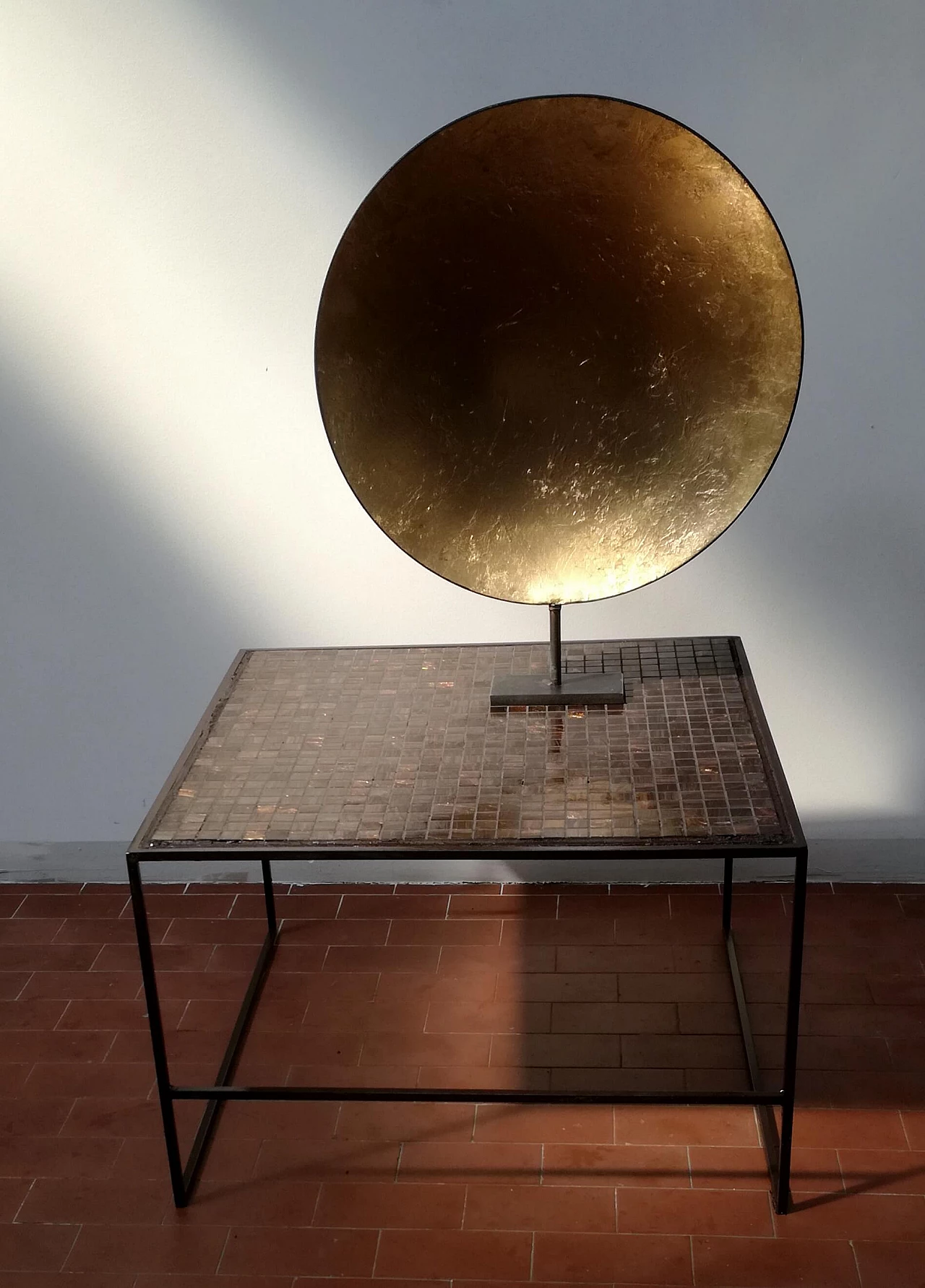 Tavolino con piano in mosaico Bisazza 1159028