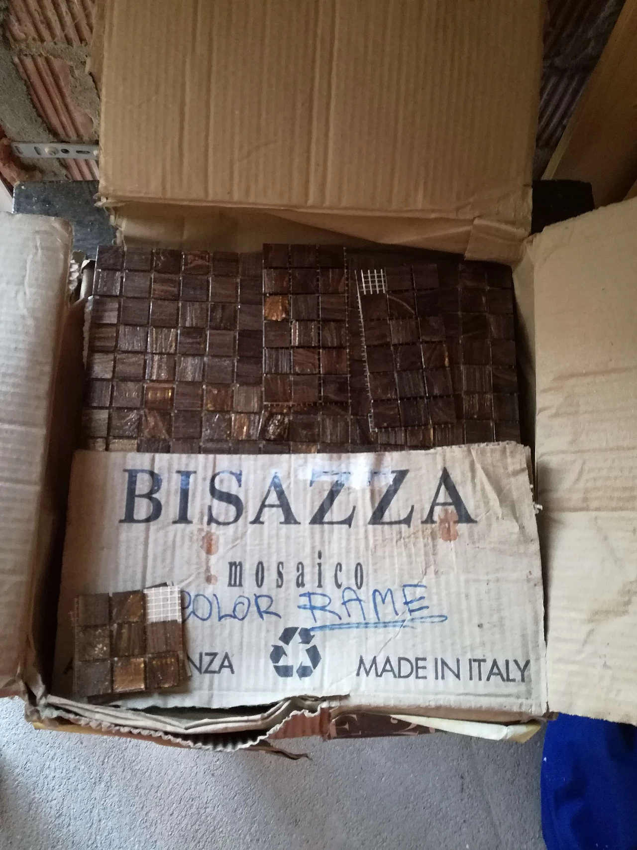 Tavolino con piano in mosaico Bisazza 1159031