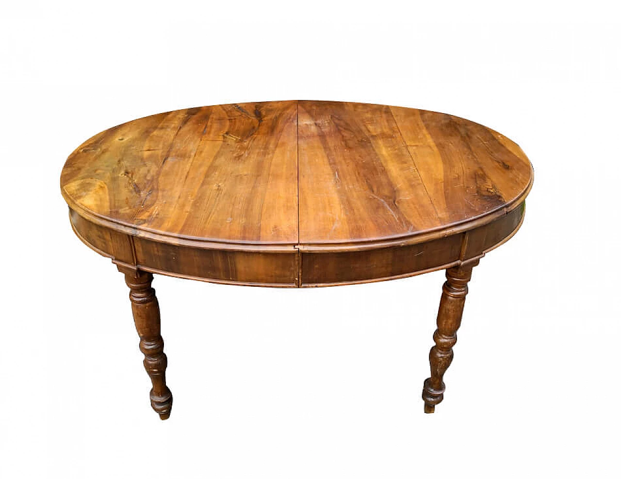 Tavolo Piemontese in noce massello, metà dell'800 1159147
