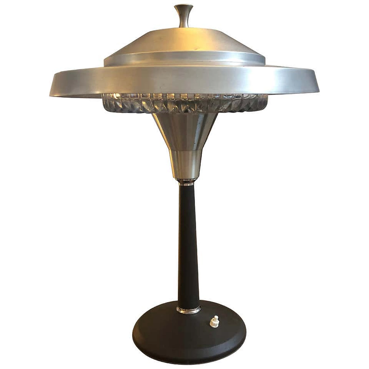 Space Age Italian Table Lamp with original button, 60s 1159714
