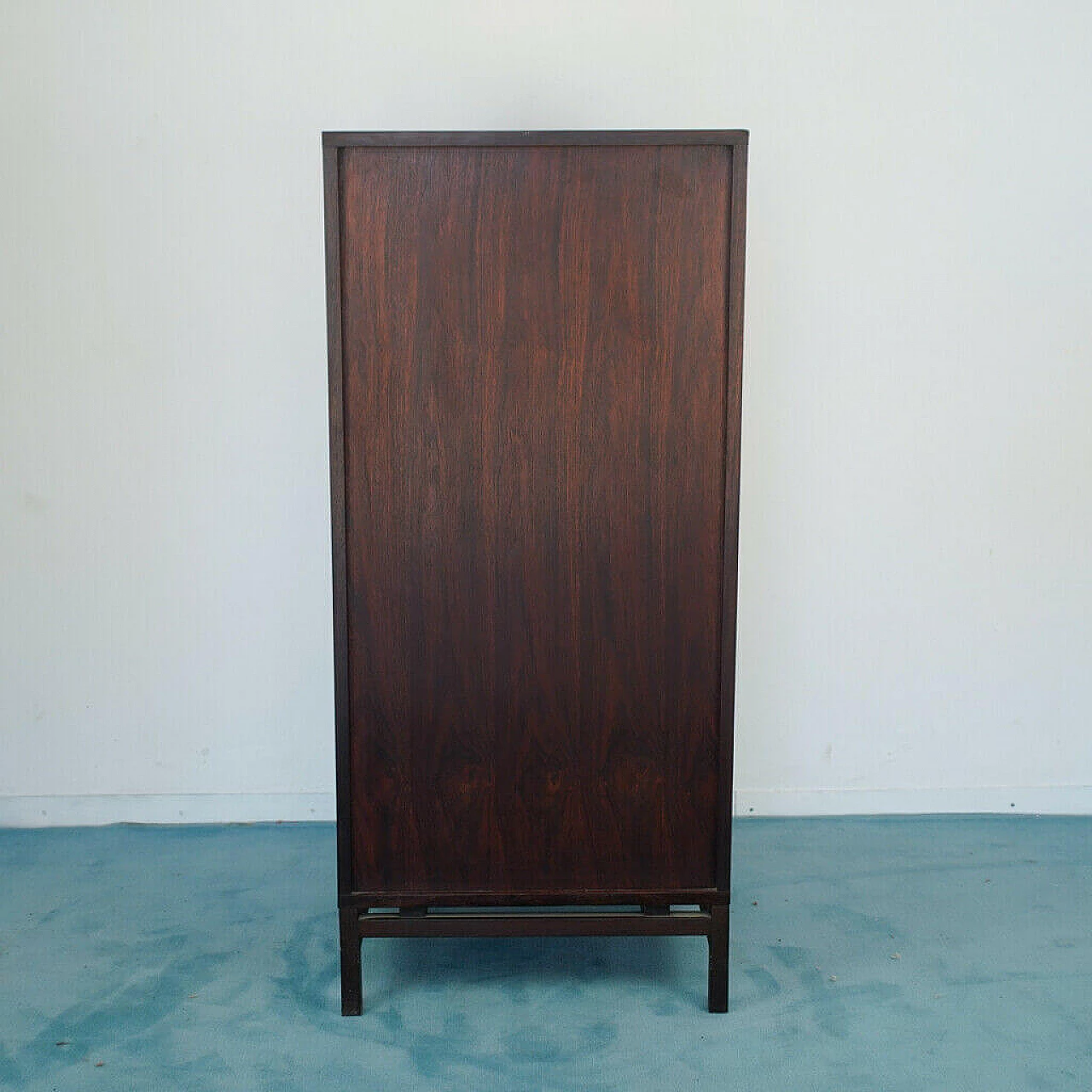 Teak bookcase with 4 shelves, 70's 1160180