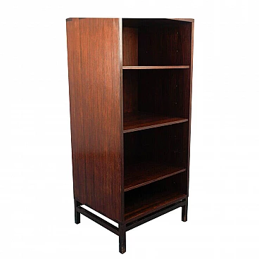 Teak bookcase with 4 shelves, 70's