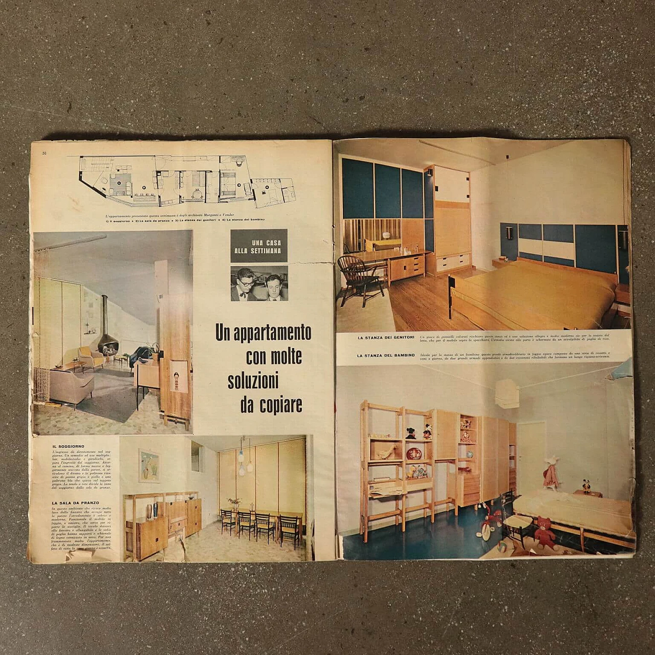 Libreria in faggio di Mario Vender, anni '60 1160868