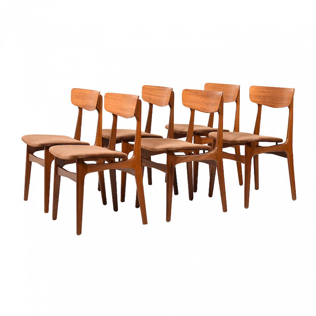 6 Danish teak dining chairs by Farstrup Møbler, 1950s 1161056